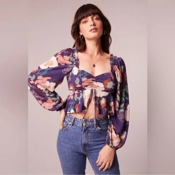 NWT Band of The Free Floriane Boho Top - Picture 1 of 12